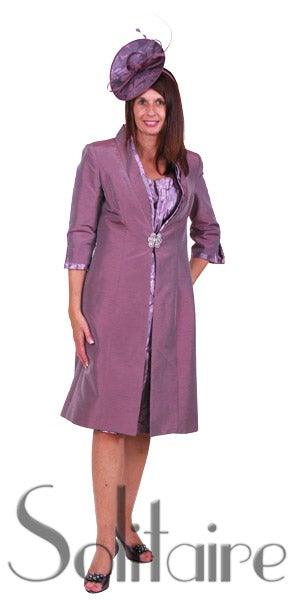 ZEILA OCCASION WEAR DRESS & COAT freeshipping - Solitaire Fashions Darwen