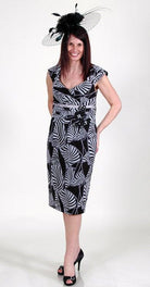 ZEILA CAP SLEEVE DRESS & JACKET freeshipping - Solitaire Fashions Darwen