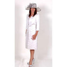 LIZABELLA BRACELET LENGTH SLEEVE COAT & DRESS freeshipping - Solitaire Fashions Darwen