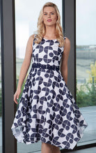 LIZABELLA DRESS WITH OPTIONAL WRAP freeshipping - Solitaire Fashions Darwen