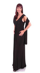 MICHAELA LOUISA LONG EVENING DRESS freeshipping - Solitaire Fashions Darwen