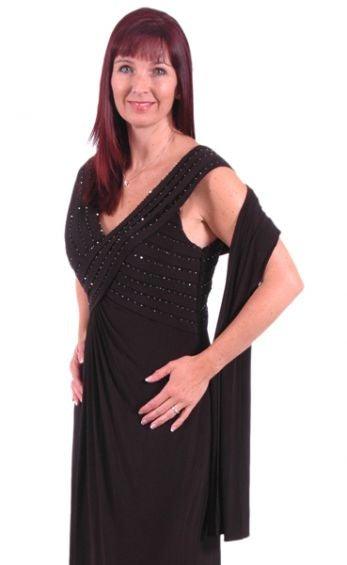 MICHAELA LOUISA LONG EVENING DRESS freeshipping - Solitaire Fashions Darwen